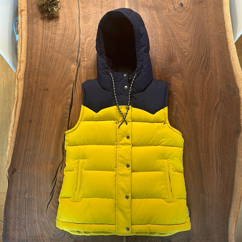 Patagonia down Bivy vest.